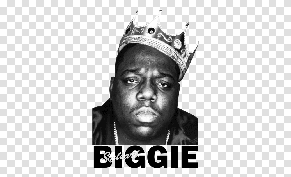 Biggie Smalls Crown Design By Notorious Big, Face, Person, Human, Accessories Transparent Png