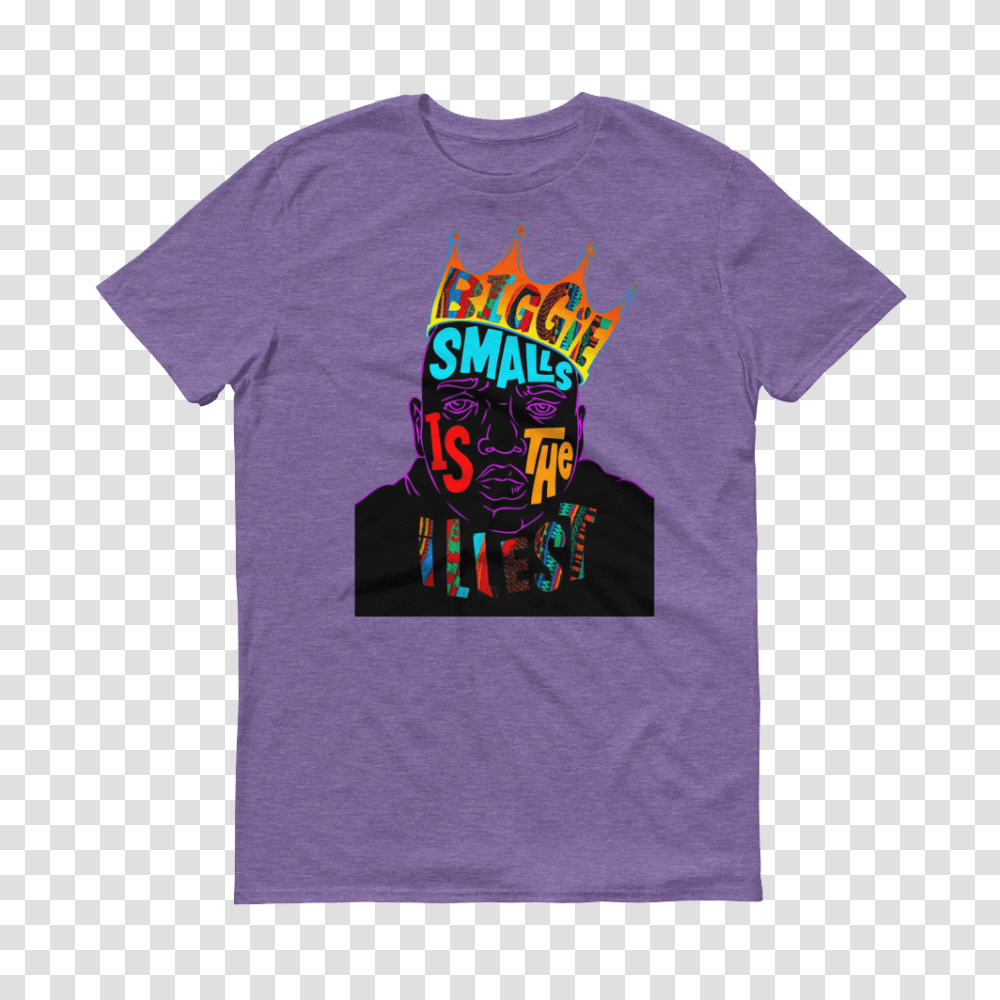 Biggie Smalls Is The Illest Short Sleeve T Shirt Comf Tee, Apparel, T-Shirt Transparent Png