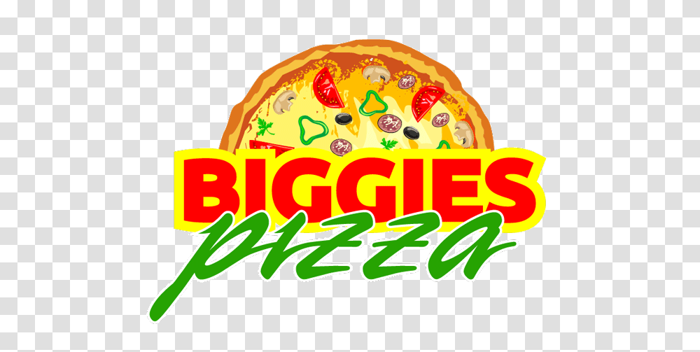 Biggies Pizza, Food, Plant, Dessert Transparent Png