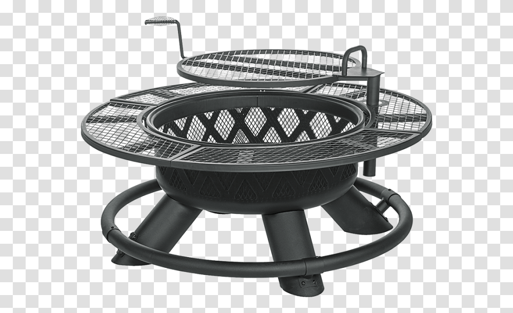 Bighorn Ranch Fire Pit, Furniture, Table, Bed Transparent Png