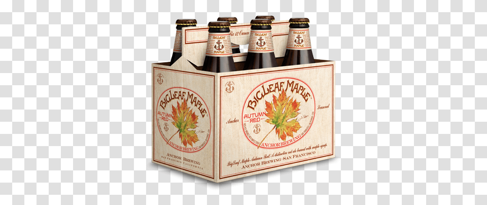 Bigleaf Maple Autumn Red Ale A Handmade Label For Anchor Brewery Liberty Ale, Beer, Alcohol, Beverage, Drink Transparent Png