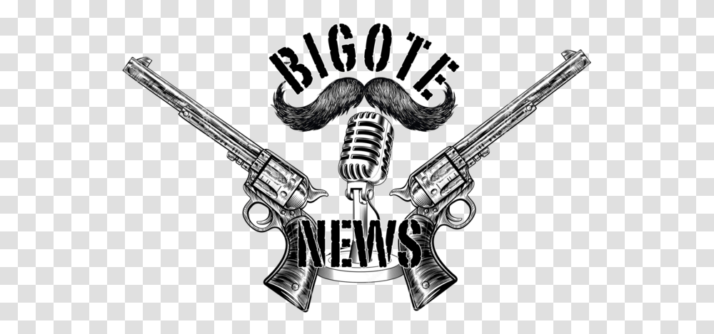 Bigote News Real, Gun, Weapon, Weaponry Transparent Png