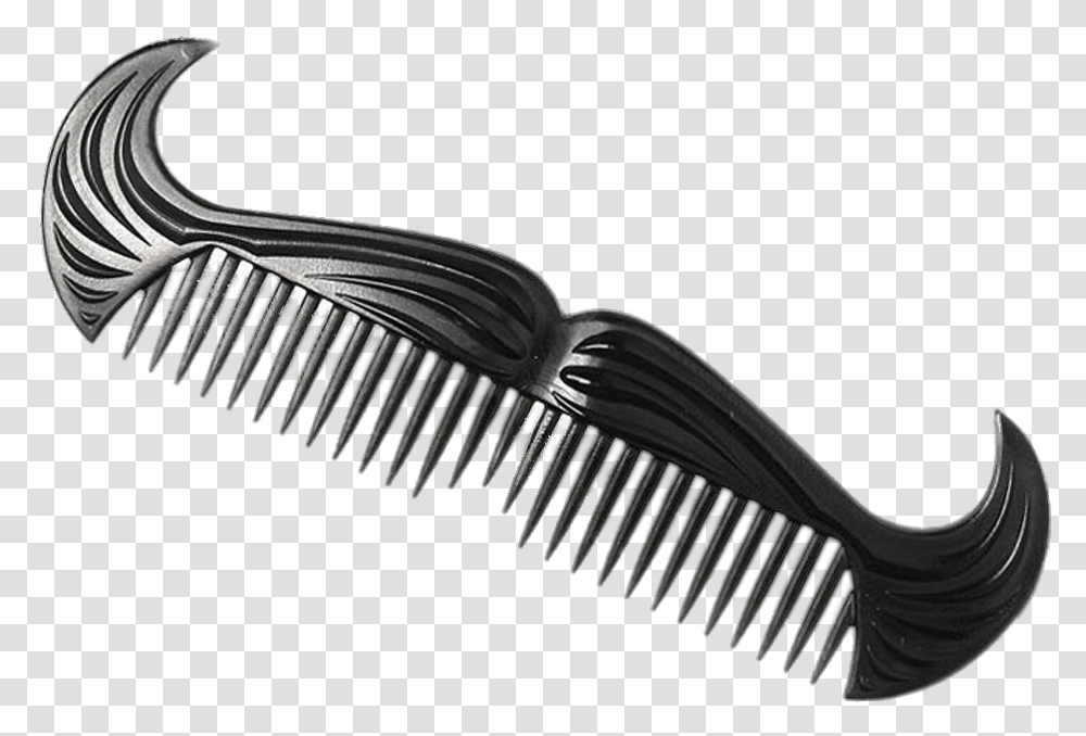 Bigote Transparente Comb, Brush, Tool Transparent Png