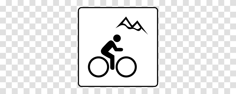 Bike Symbol, Person, Human, Sign Transparent Png