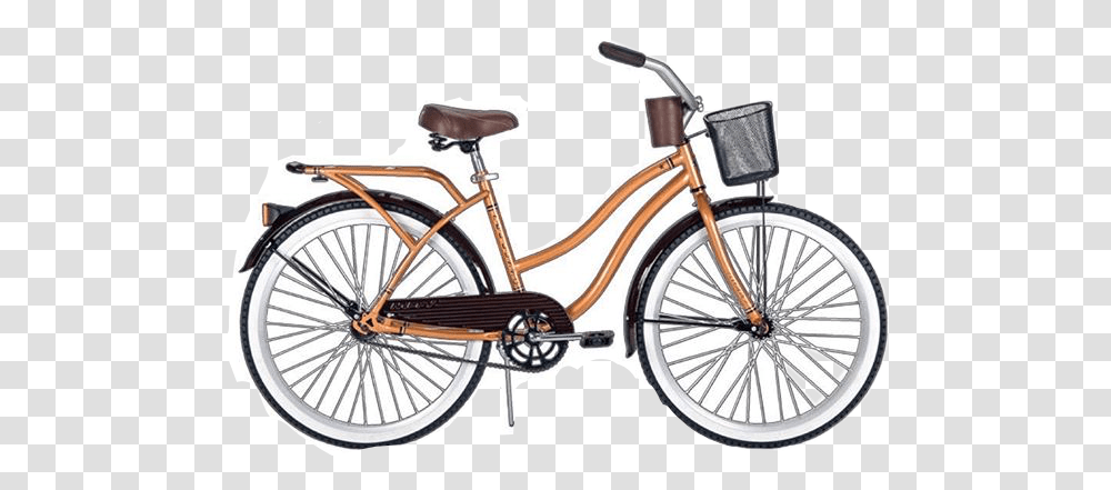 Bike Bicycle Brown Gold Sticker By -megu200d 26 Huffy Nel Lusso, Vehicle, Transportation, Wheel, Machine Transparent Png