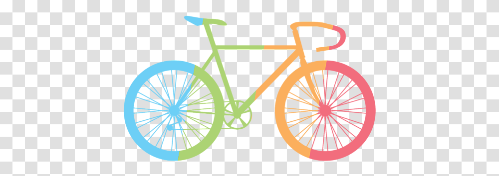 Bike Black Fixed, Vehicle, Transportation, Bicycle, Spoke Transparent Png