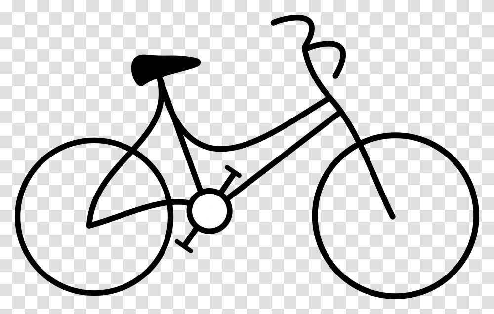 Bike Clip Art Images Black, Transportation, Vehicle, Bicycle, Spoke Transparent Png
