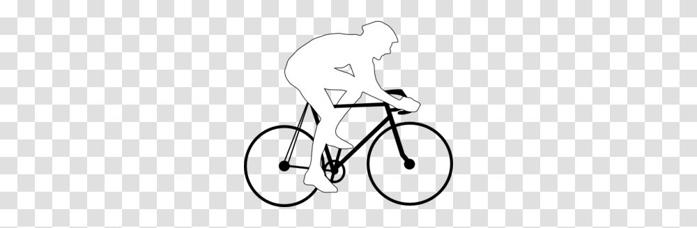 Bike Clip Art, Person, Human, Stencil, Silhouette Transparent Png