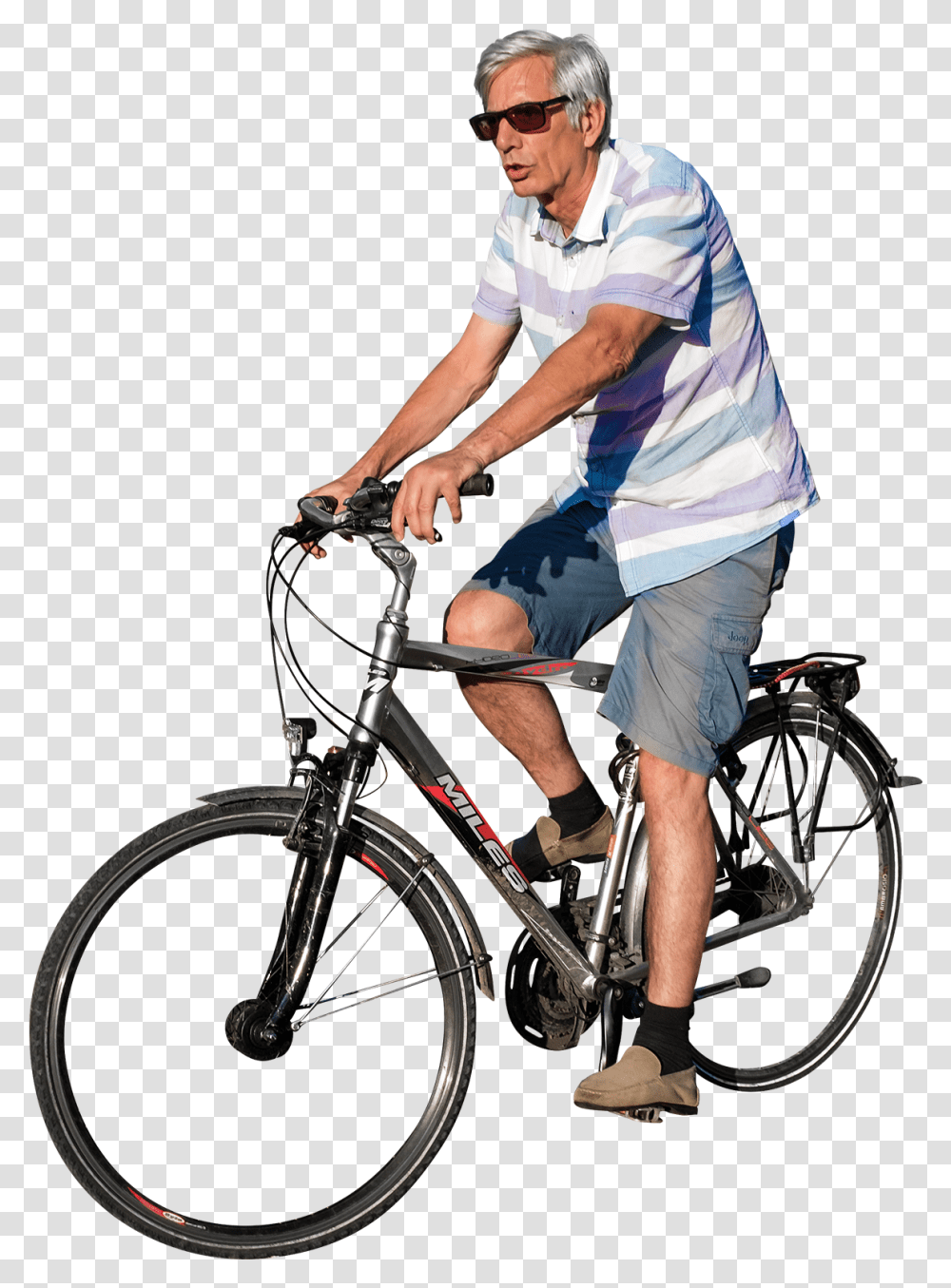 Bike Clipart Free People Riding Bicycle, Person, Human, Vehicle, Transportation Transparent Png