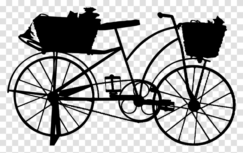 Bike Cycling Free Graphic On Pixabay Drive Bicycle With Basket, Gray, World Of Warcraft Transparent Png
