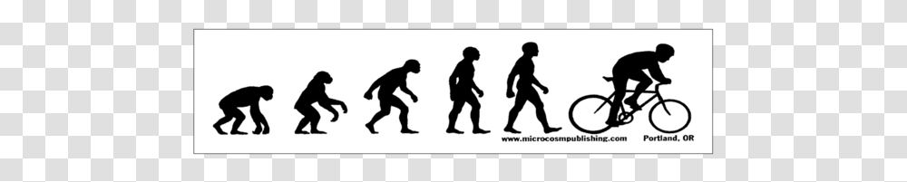 Bike Evolution Sticker Supertramp Brother Where You Bound, Bicycle, Person, Silhouette, People Transparent Png