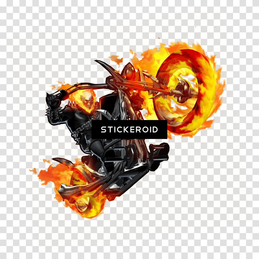 Bike Ghost Rider, Poster, Advertisement Transparent Png