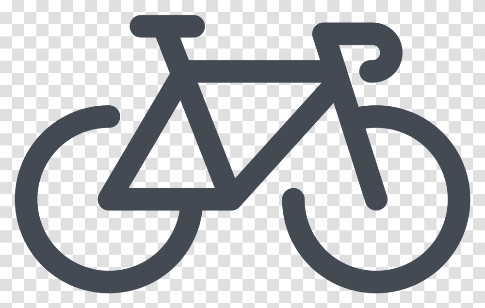 Bike Icon Bike Symbol, Cross, Label, Accessories Transparent Png
