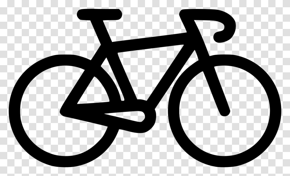 Bike Icon, Transportation, Vehicle, Bicycle, Stencil Transparent Png