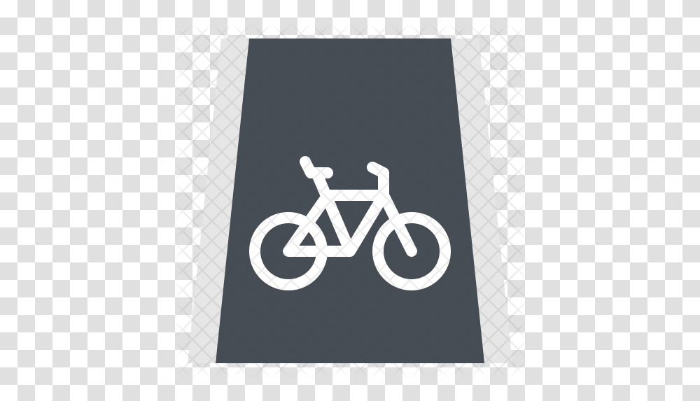 Bike Lane Icon Bike Lane Icon, Symbol, Text, Poster, Advertisement Transparent Png