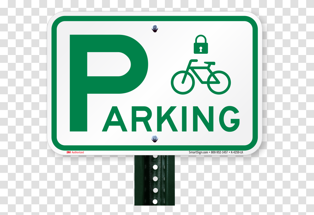 Bike Parking Sign, Road Sign, Bicycle, Vehicle Transparent Png