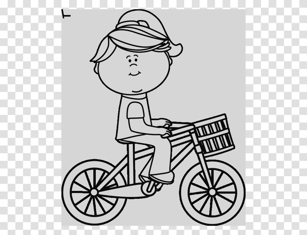 Bike Riding Clip Art, Bicycle, Vehicle, Transportation, Cyclist Transparent Png