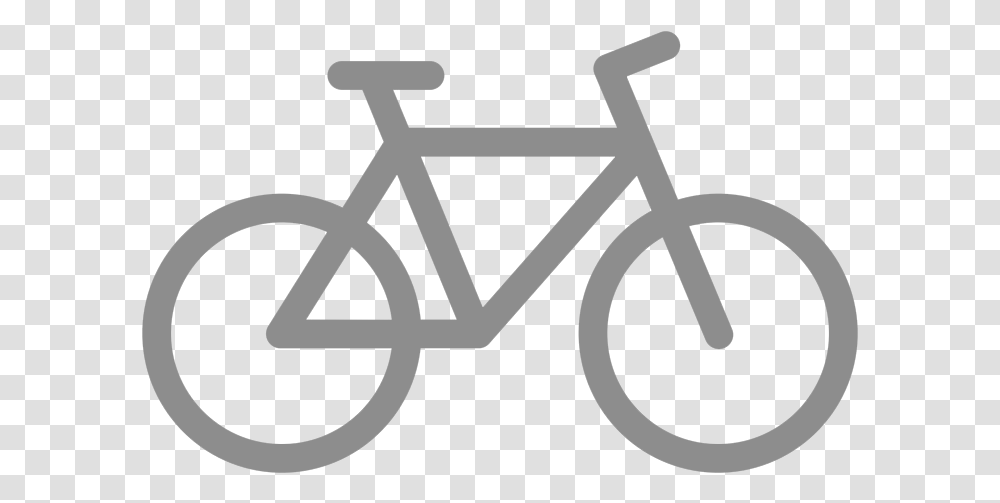 Bike Symbol, Vehicle, Transportation, Cross, Tarmac Transparent Png