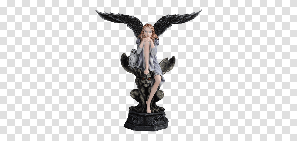 Biker Goth Reaper Statue, Angel, Archangel, Figurine Transparent Png