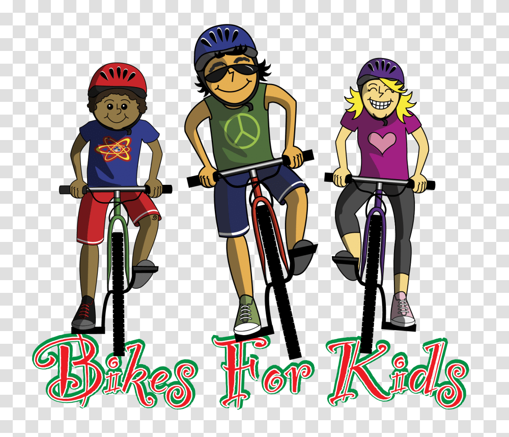 Bikes For Kids Fundraiser, Vehicle, Transportation, Person, Human Transparent Png