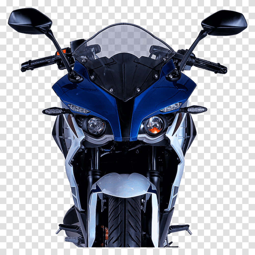 Bikes Images Pulsar 200 Rs Front View, Motorcycle, Vehicle, Transportation, Light Transparent Png
