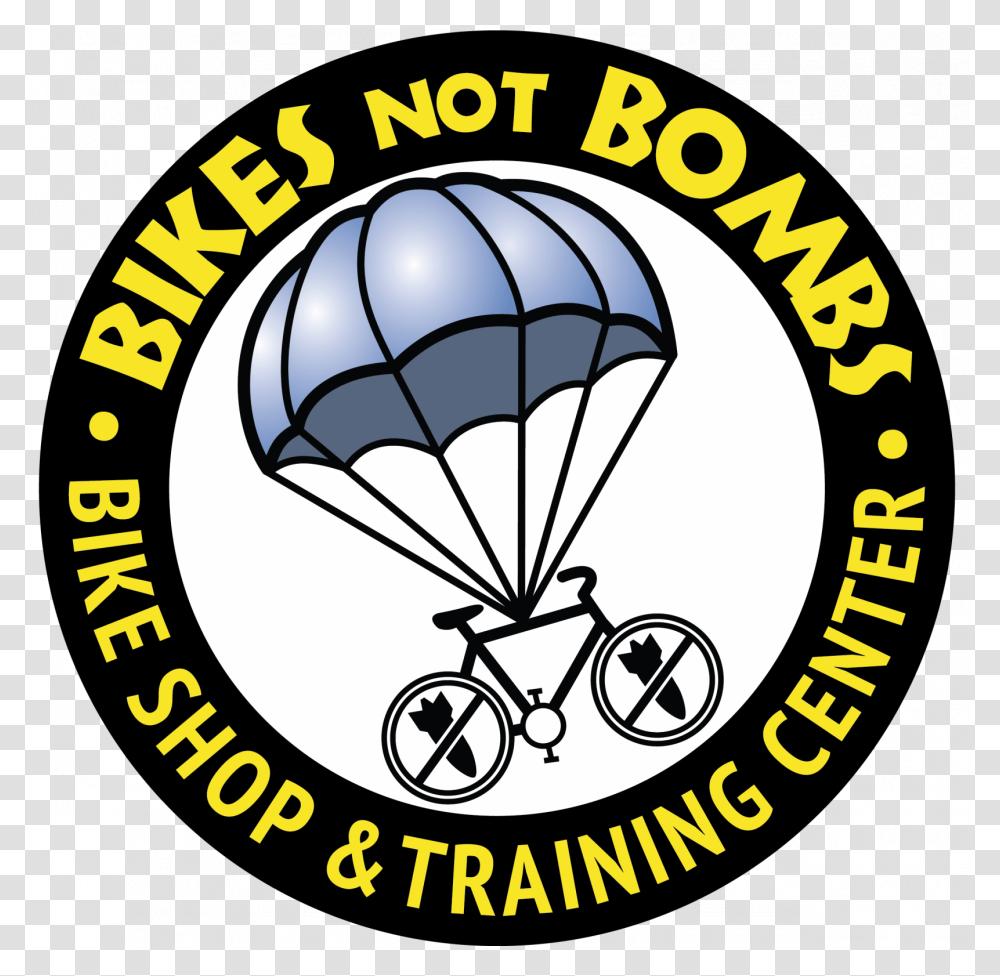 Bikes Not Bombs, Parachute Transparent Png