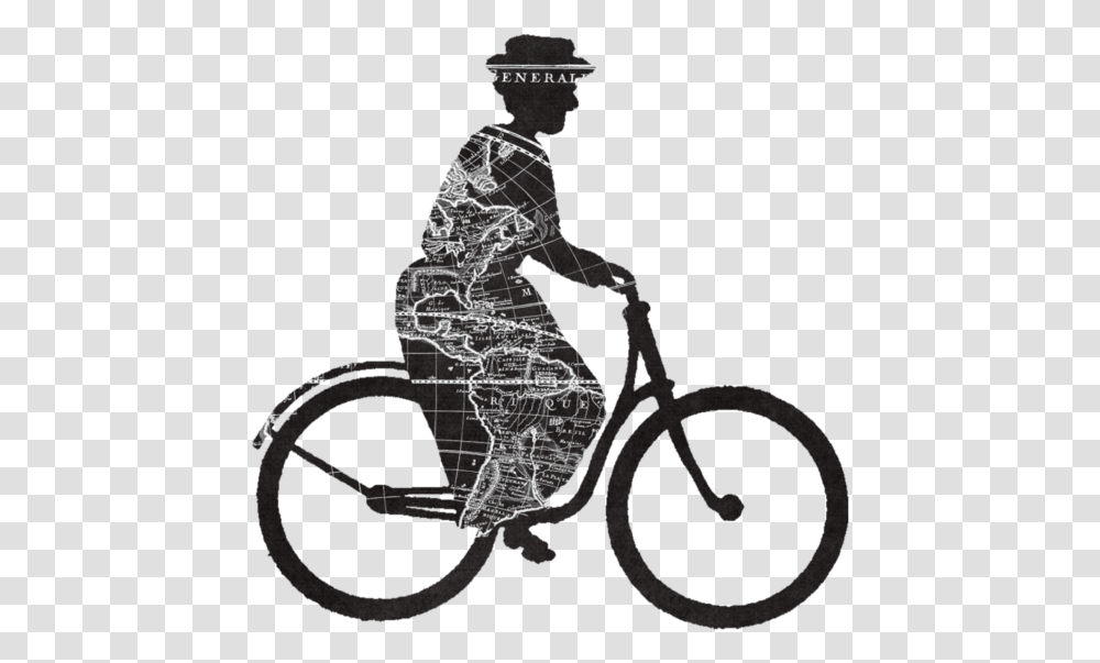 Bikes & People Silhouettes Purple Lady Bird Cycle Colours Bike Terms Parts, Snake, Reptile, Animal, Vehicle Transparent Png