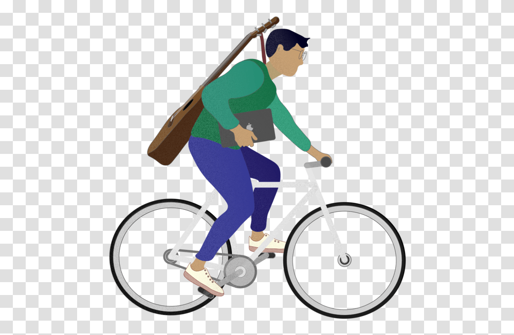 Biking Untextured Grain Texture Grain Gradient Biking Racing Bicycle, Vehicle, Transportation, Bike, Person Transparent Png