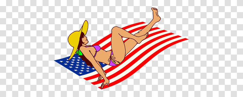 Bikini Person, Furniture, Hammock, Vacation Transparent Png