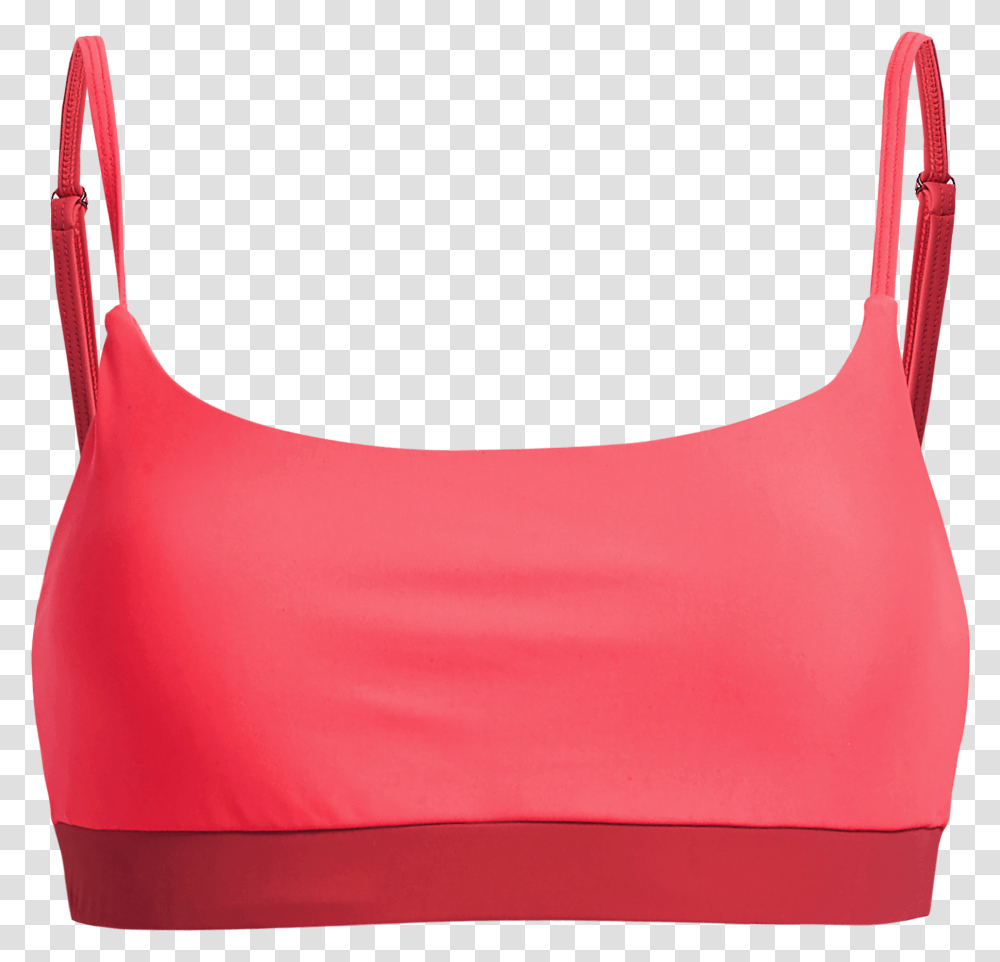 Bikini Top Neon Red Hi Res Brassiere, Apparel, Lingerie, Underwear Transparent Png