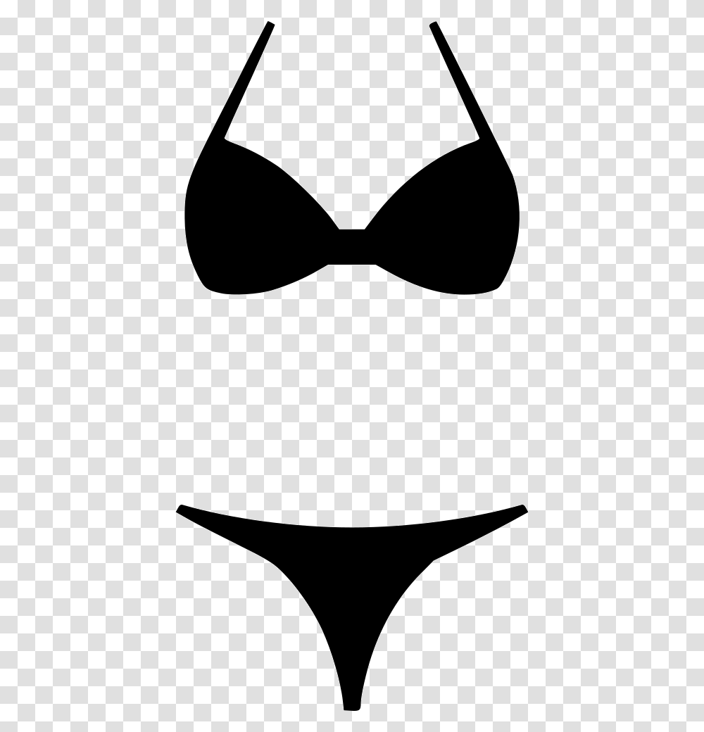 Bikini Women Two Piece Swimsuit Icon Free Download, Tie, Accessories, Accessory, Necktie Transparent Png