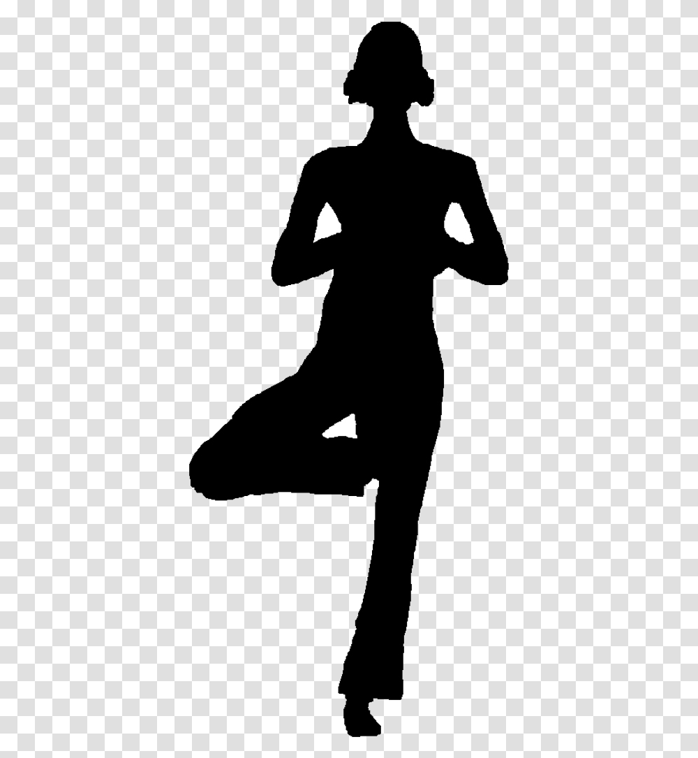 Bikram Yoga Exercise Silhouette Namaste Bikram Yoga, Person, Human, Kneeling, Stencil Transparent Png