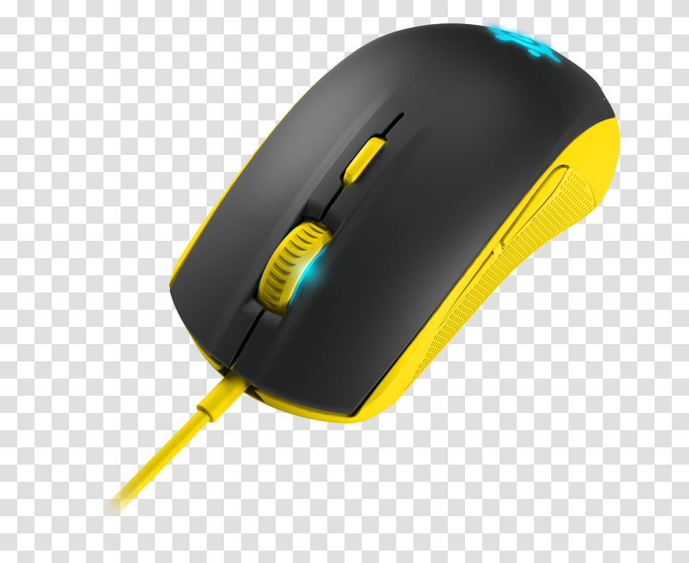 Bild 1 Steelseries Rival 100 Proton Yellow Steelseries Rival 100 Proton Yellow, Computer, Electronics, Hardware, Mouse Transparent Png