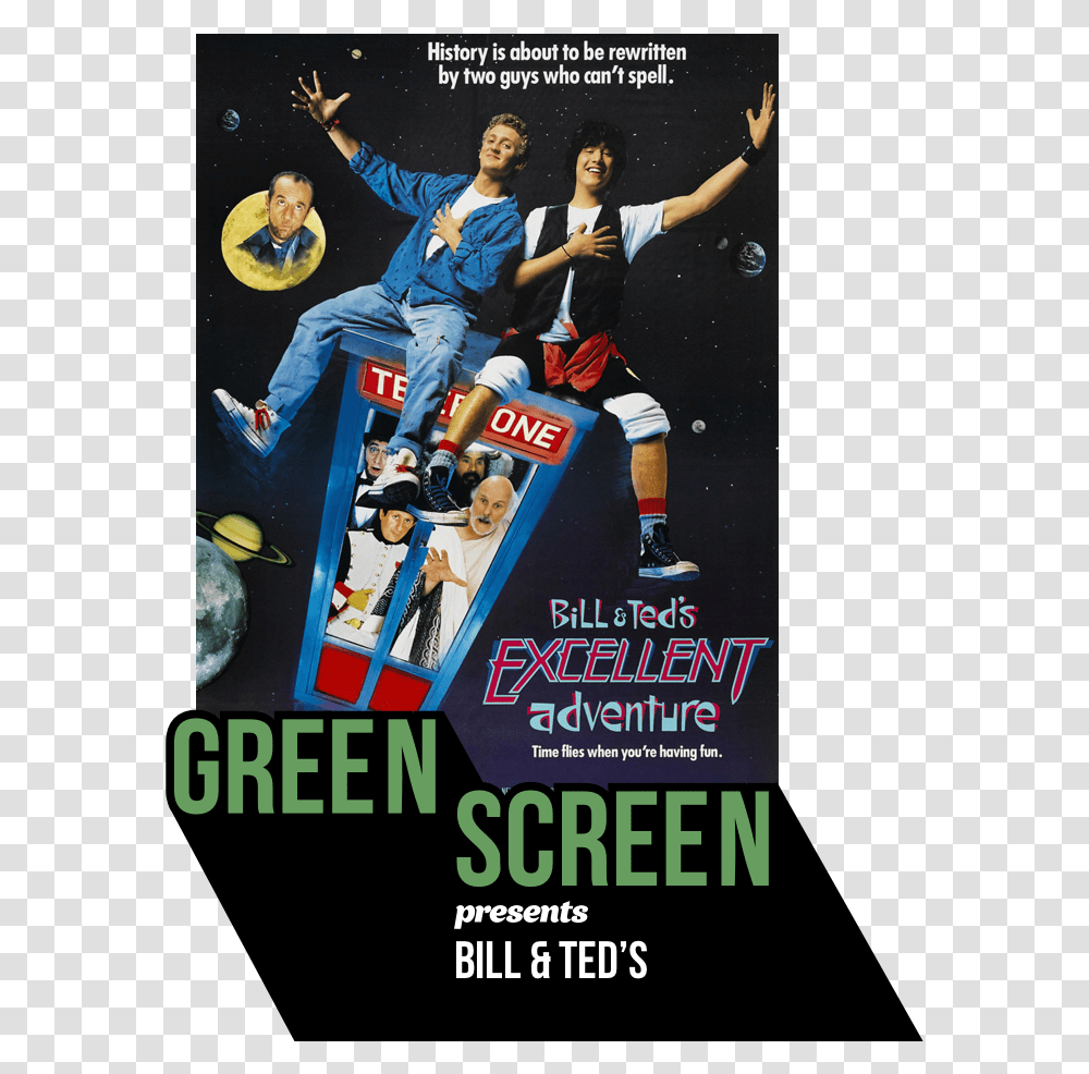 Bill And Ted Sweater, Person, Poster, Advertisement, Flyer Transparent Png