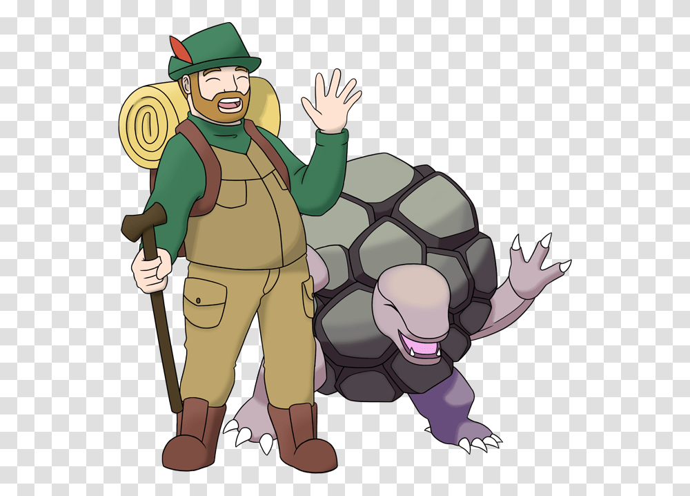 Bill Art Pokemon Hikers, Nature, Person, Outdoors, Soccer Ball Transparent Png