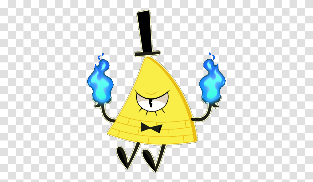 Bill Bill Cipher With Fire, Tree, Plant, Graphics, Art Transparent Png
