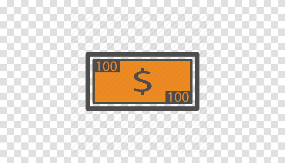 Bill Cash Dollar Money Icon, Number, Label Transparent Png