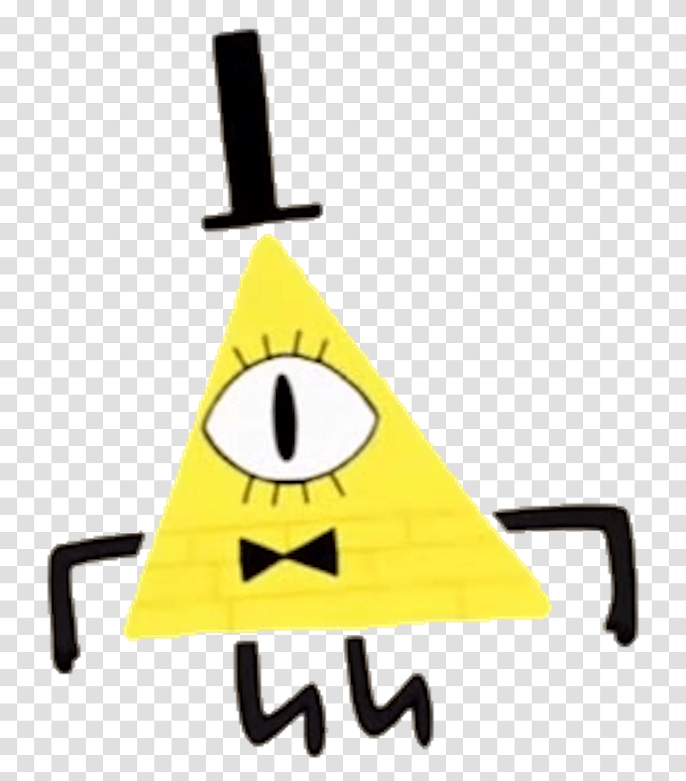 Bill Cipher Bill Cipher Jpeg, Triangle, Sign, Road Sign Transparent Png