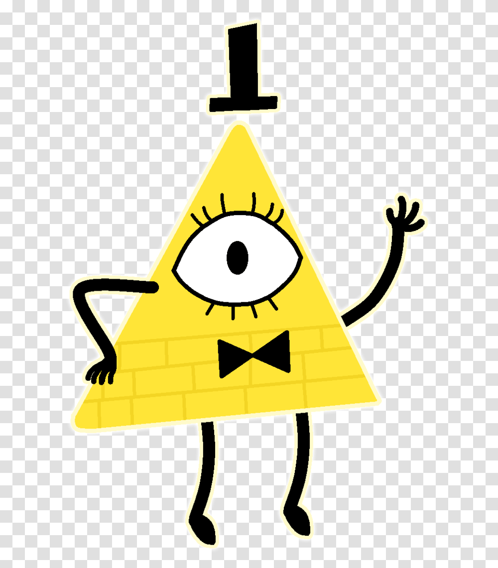 Bill Cipher Clipart 2 By Kyle, Cross, Sign, Triangle Transparent Png