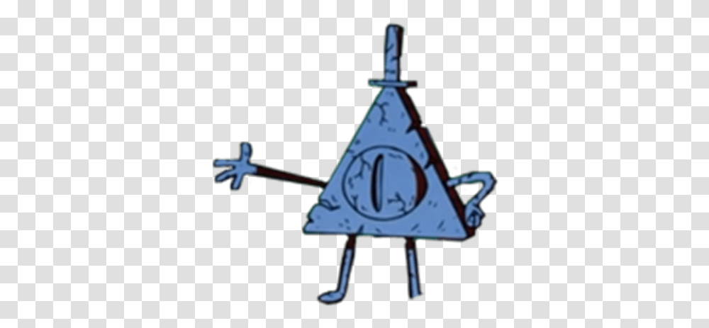 Bill Cipher Statue Roblox Bill Cipher Statue, Triangle, Toy, Seesaw Transparent Png