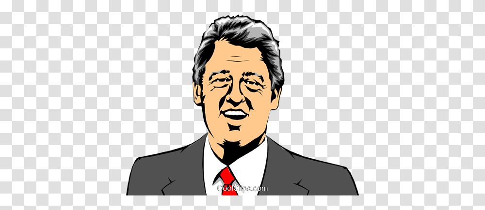 Bill Clinton, Celebrity, Head, Face, Person Transparent Png