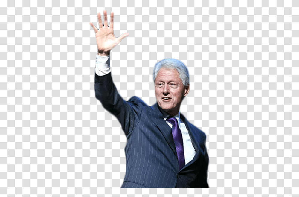 Bill Clinton, Celebrity, Person, Human, Tie Transparent Png