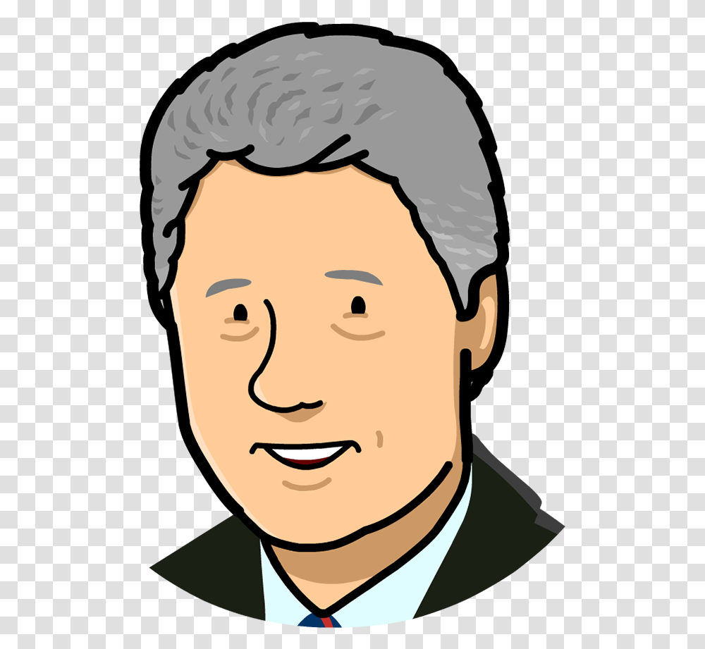 Bill Clinton, Face, Head, Smile, Military Uniform Transparent Png