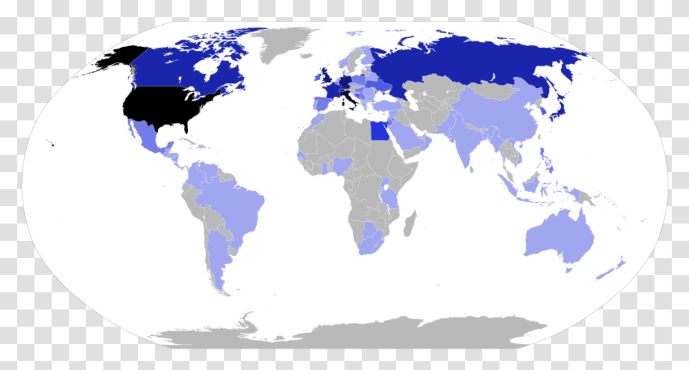 Bill Clinton Overseas Visits Countries Visited By Bill Clinton, Map, Diagram, Plot, Atlas Transparent Png