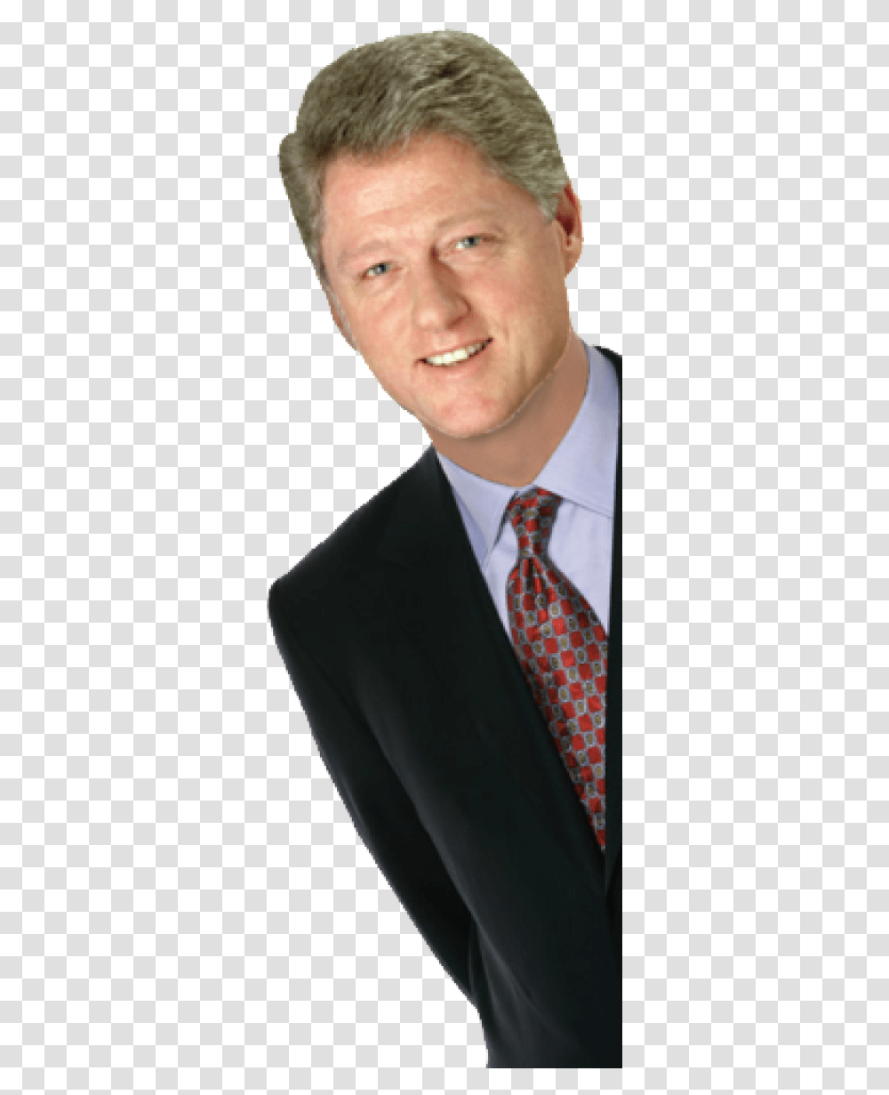 Bill Clinton, Tie, Accessories, Accessory, Suit Transparent Png