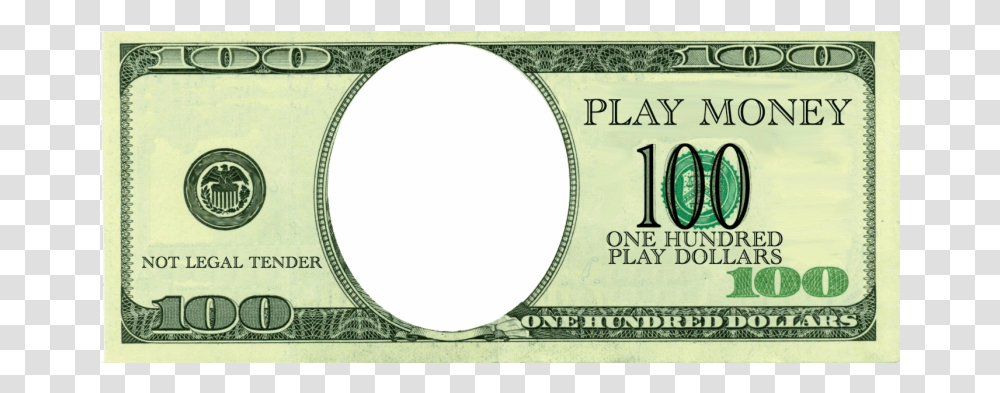 Bill Clipart Money Dollar With No Face Free 100 Dollar Bill Transparent Png