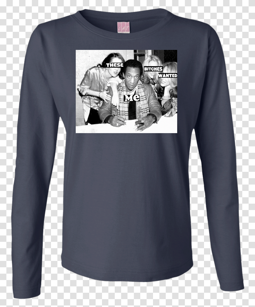 Bill Cosby These Bitches Wanted Me Meme, Sleeve, Apparel, Long Sleeve Transparent Png