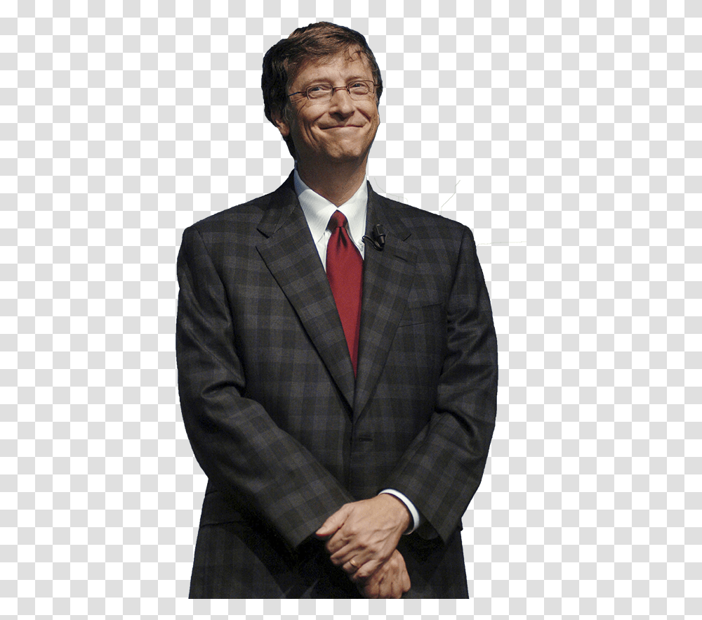 Bill Gates Bill Gates Image, Tie, Accessories, Suit Transparent Png