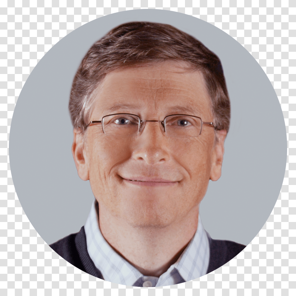 Bill Gates, Person, Head, Tie, Accessories Transparent Png