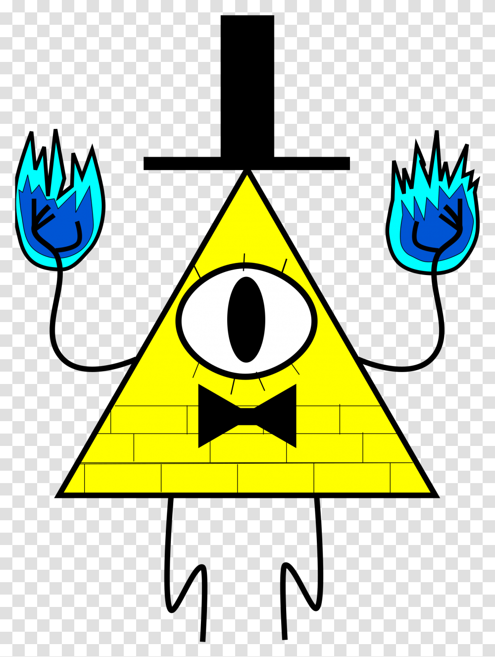 Bill Gravity Falls, Triangle, Star Symbol Transparent Png